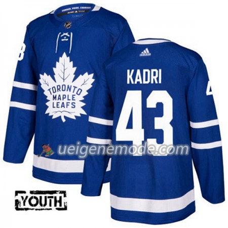 Kinder Eishockey Toronto Maple Leafs Trikot Nazem Kadri 43 Adidas 2017-2018 Blau Authentic